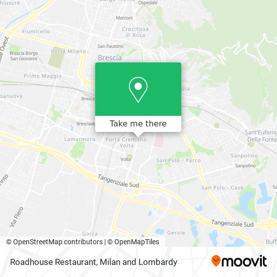 Roadhouse Restaurant map