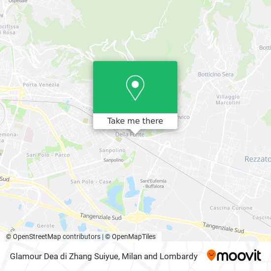 Glamour Dea di Zhang Suiyue map