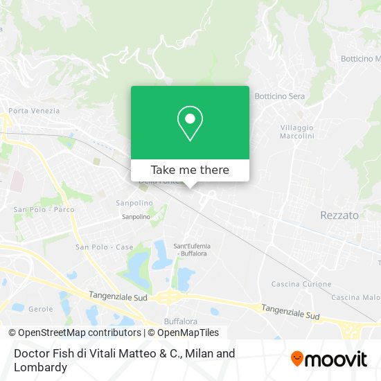 Doctor Fish di Vitali Matteo & C. map