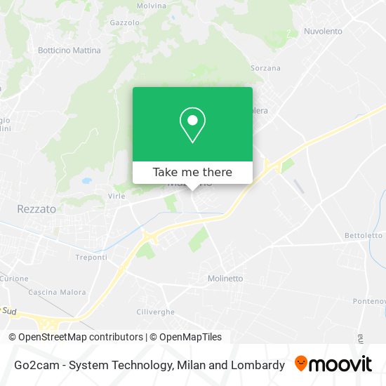 Go2cam - System Technology map