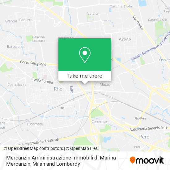 Mercanzin Amministrazione Immobili di Marina Mercanzin map