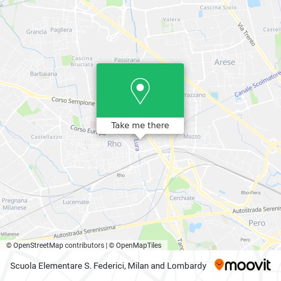 Scuola Elementare S. Federici map