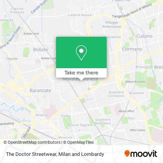 The Doctor Streetwear map