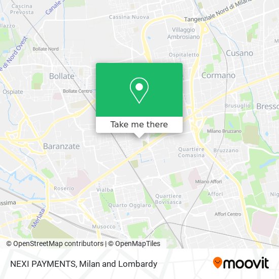 NEXI PAYMENTS map