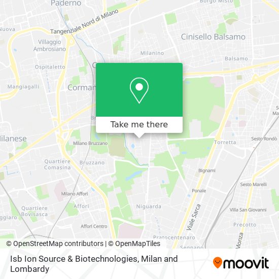 Isb Ion Source & Biotechnologies map