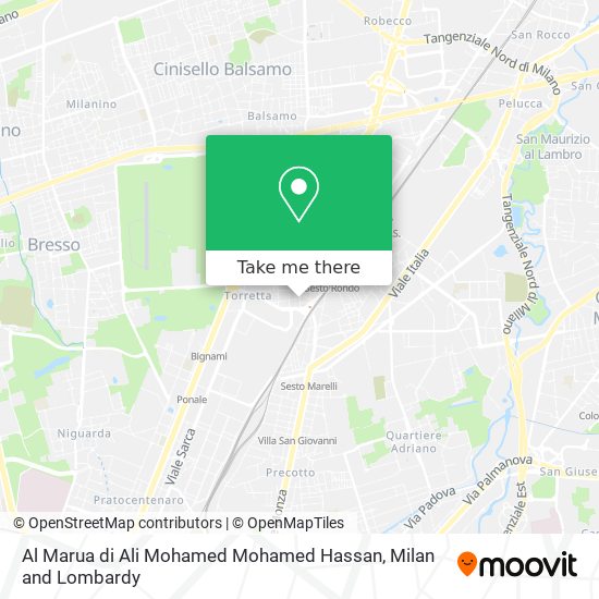 Al Marua di Ali Mohamed Mohamed Hassan map
