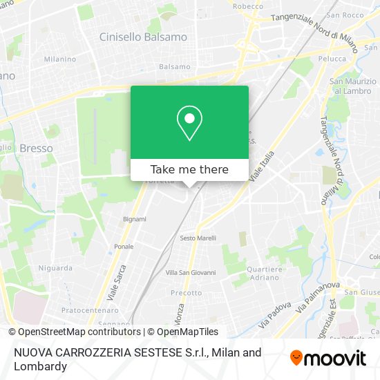 NUOVA CARROZZERIA SESTESE S.r.l. map