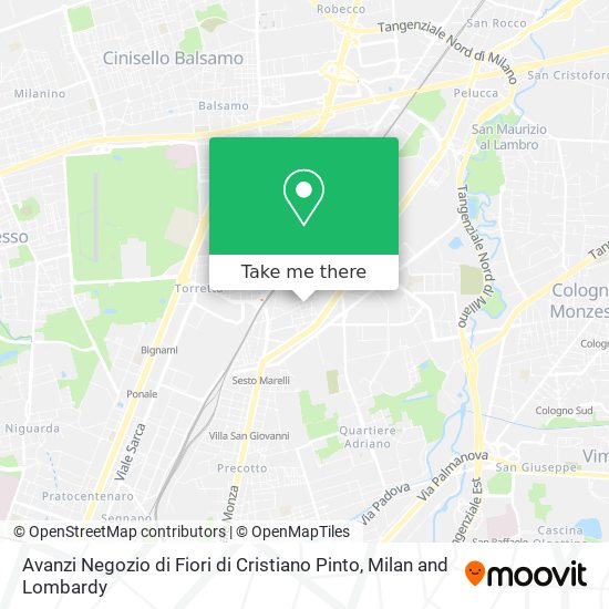 Avanzi Negozio di Fiori di Cristiano Pinto map