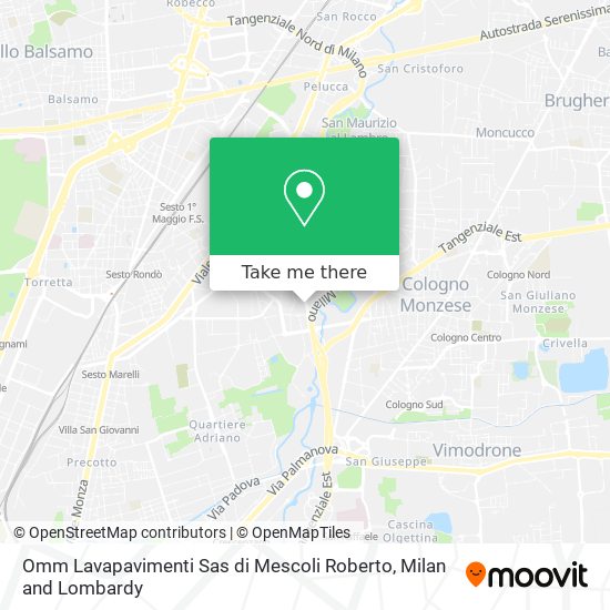 Omm Lavapavimenti Sas di Mescoli Roberto map