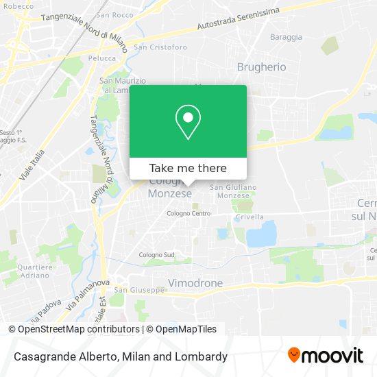 Casagrande Alberto map