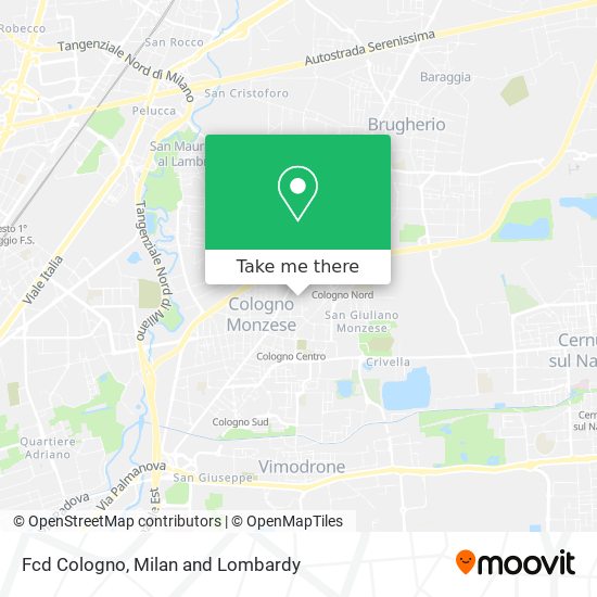Fcd Cologno map