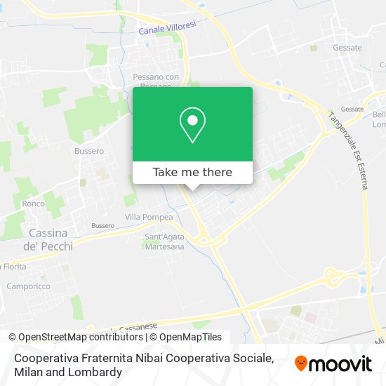 Cooperativa Fraternita Nibai Cooperativa Sociale map