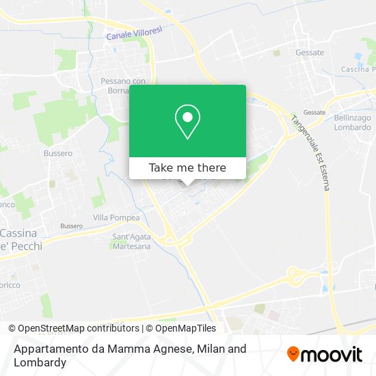 Appartamento da Mamma Agnese map