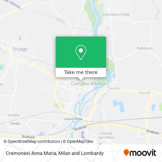 Cremonesi Anna Maria map