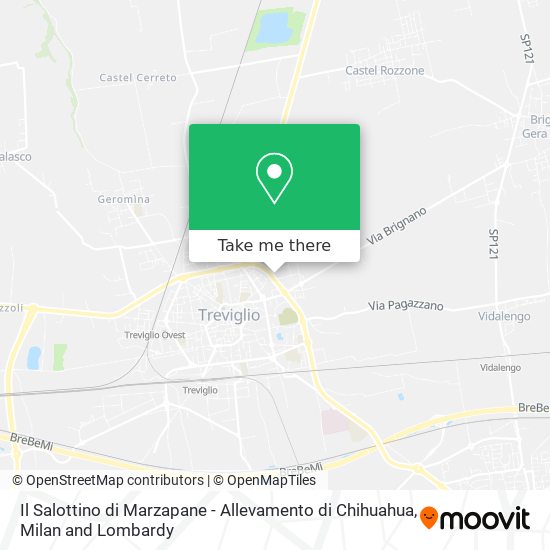 Il Salottino di Marzapane - Allevamento di Chihuahua map