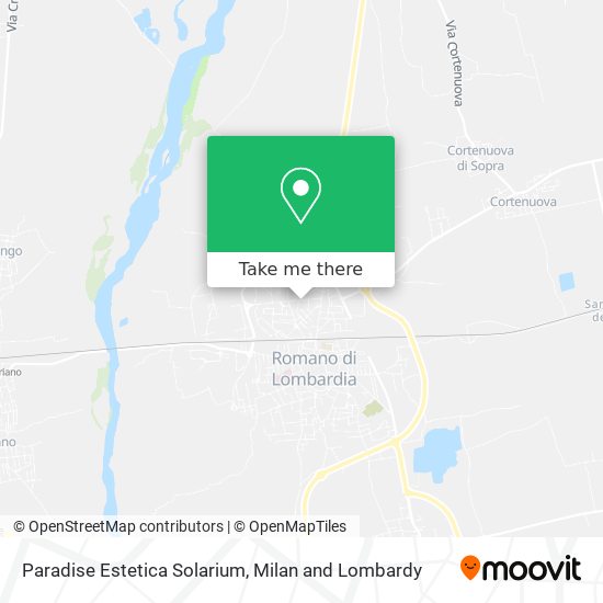 Paradise Estetica Solarium map