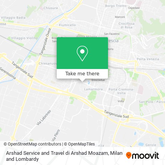 Arshad Service and Travel di Arshad Moazam map