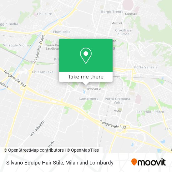 Silvano Equipe Hair Stile map