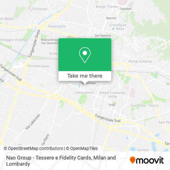 Nao Group - Tessere e Fidelity Cards map