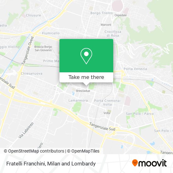 Fratelli Franchini map