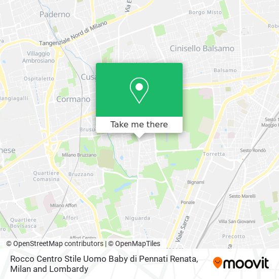 Rocco Centro Stile Uomo Baby di Pennati Renata map