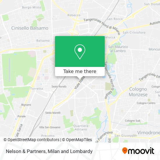 Nelson & Partners map