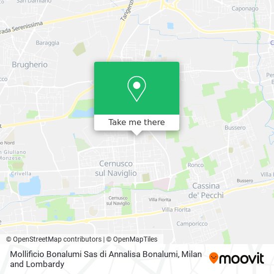 Mollificio Bonalumi Sas di Annalisa Bonalumi map