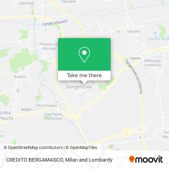 CREDITO BERGAMASCO map