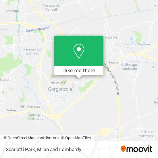 Scarlatti Park map