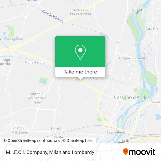 M.I.E.C.I. Company map