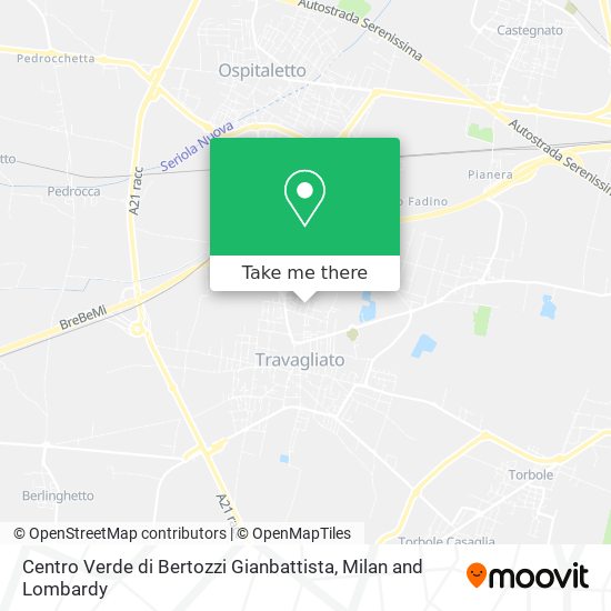 Centro Verde di Bertozzi Gianbattista map