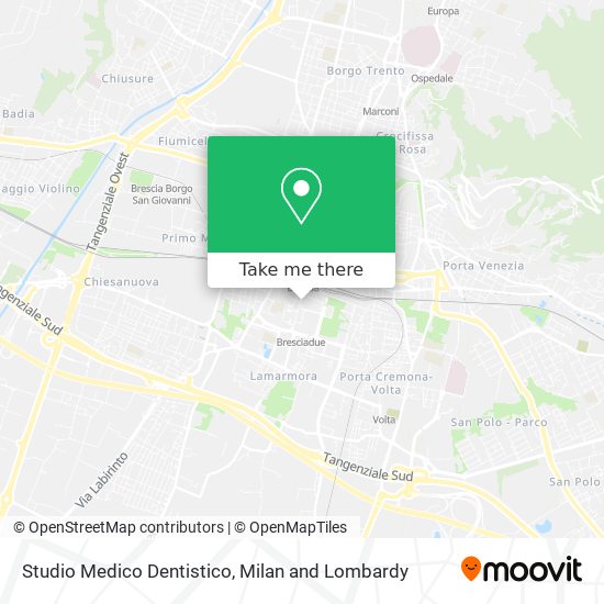 Studio Medico Dentistico map