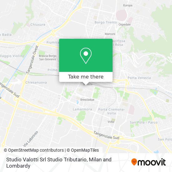 Studio Valotti Srl Studio Tributario map
