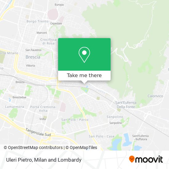 Uleri Pietro map