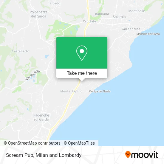 Scream Pub map
