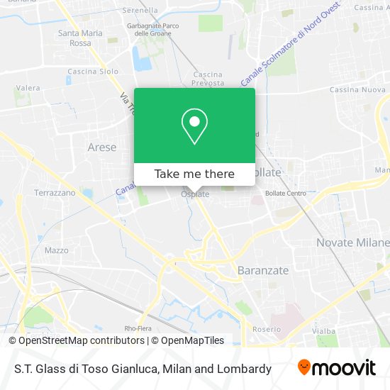 S.T. Glass di Toso Gianluca map