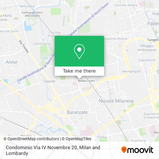Condominio Via IV Novembre 20 map