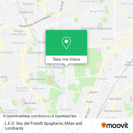 L.E.G. Snc dei Fratelli Spagliarisi map