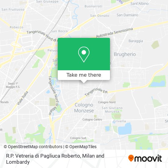 R.P. Vetreria di Pagliuca Roberto map