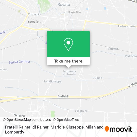 Fratelli Raineri di Raineri Mario e Giuseppe map
