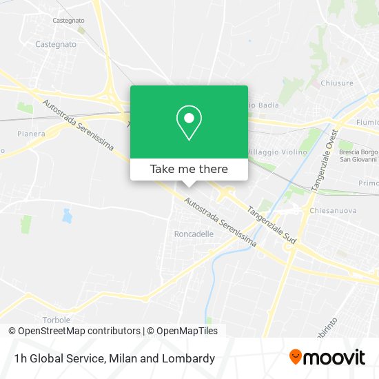 1h Global Service map