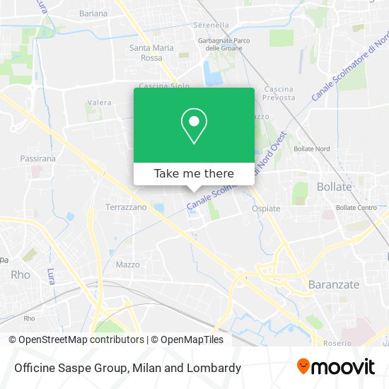 Officine Saspe Group map