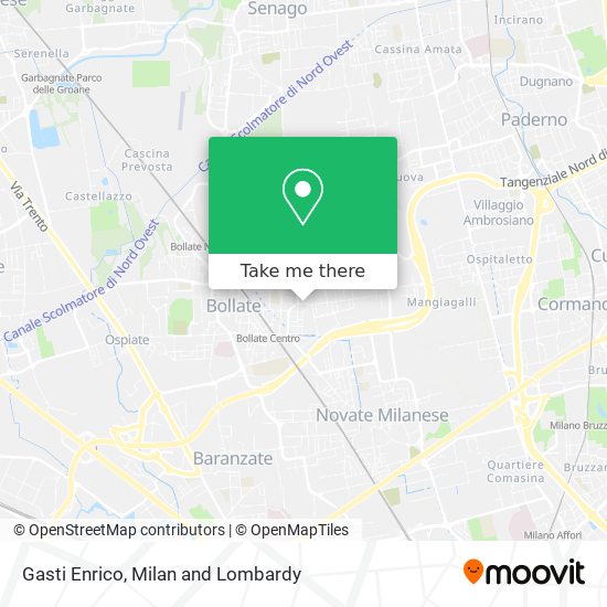 Gasti Enrico map