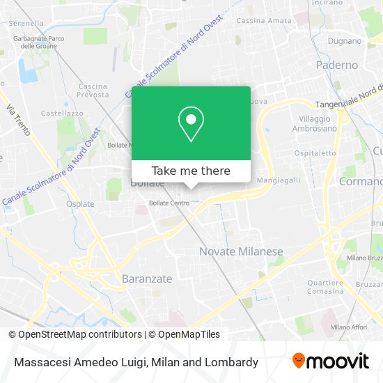 Massacesi Amedeo Luigi map