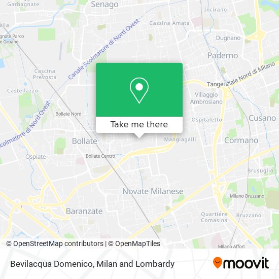 Bevilacqua Domenico map