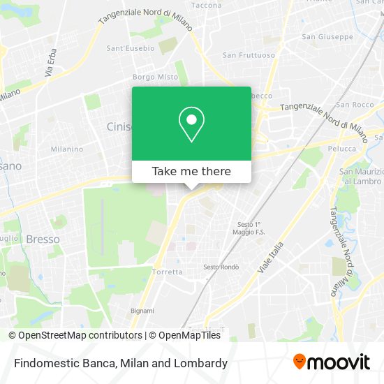 Findomestic Banca map
