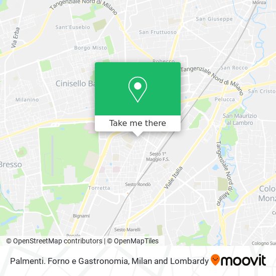 Palmenti. Forno e Gastronomia map