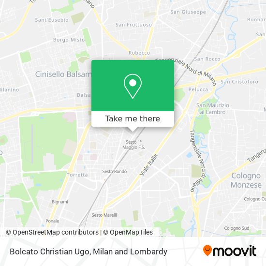 Bolcato Christian Ugo map