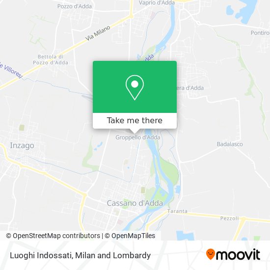 Luoghi Indossati map
