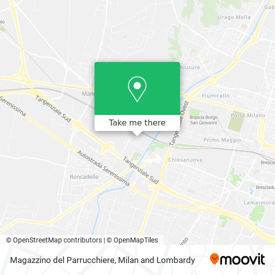 Magazzino del Parrucchiere map